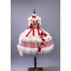 Hinana Queena Alice In Dreamland Tea Party Top and Skirt Sets(Reservation/4 Colours/Full Payment Without Shipping)